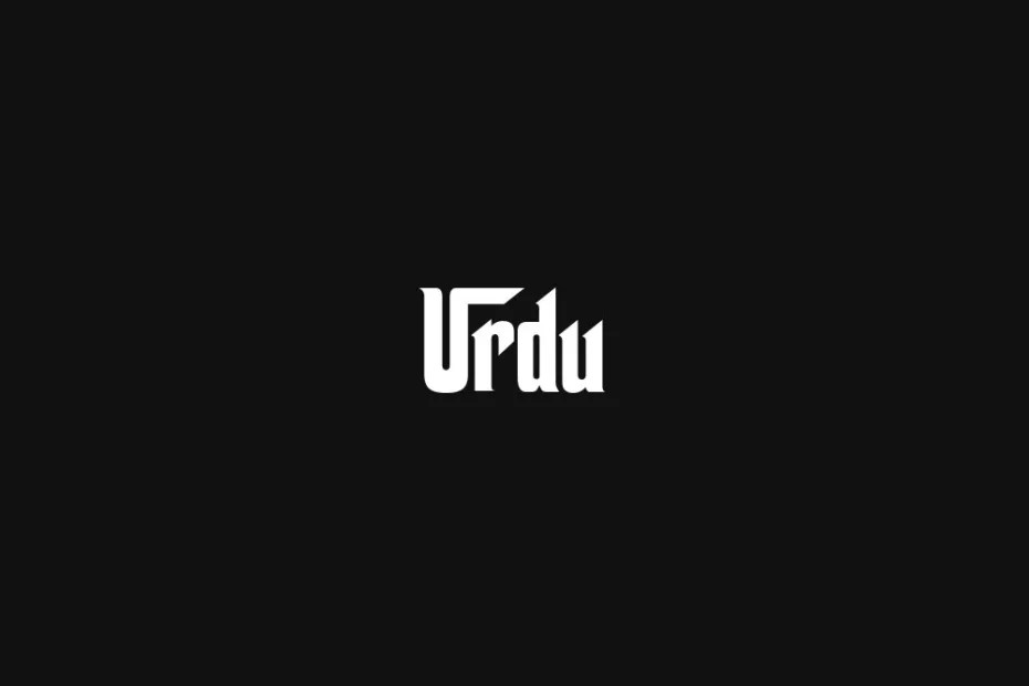 urdu