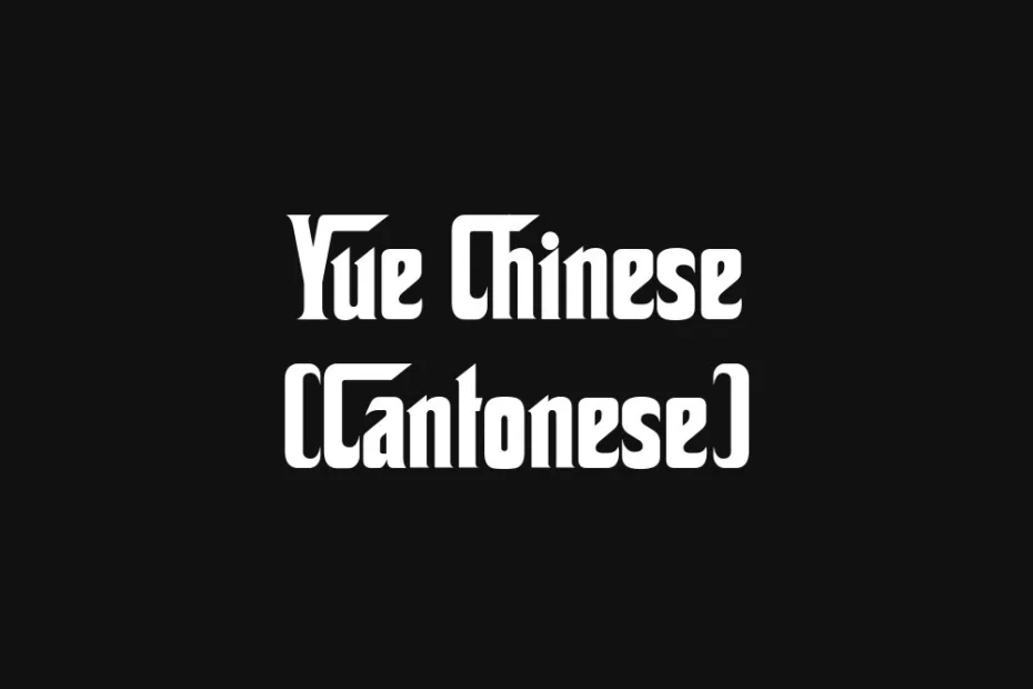 yue-chinese-cantonese
