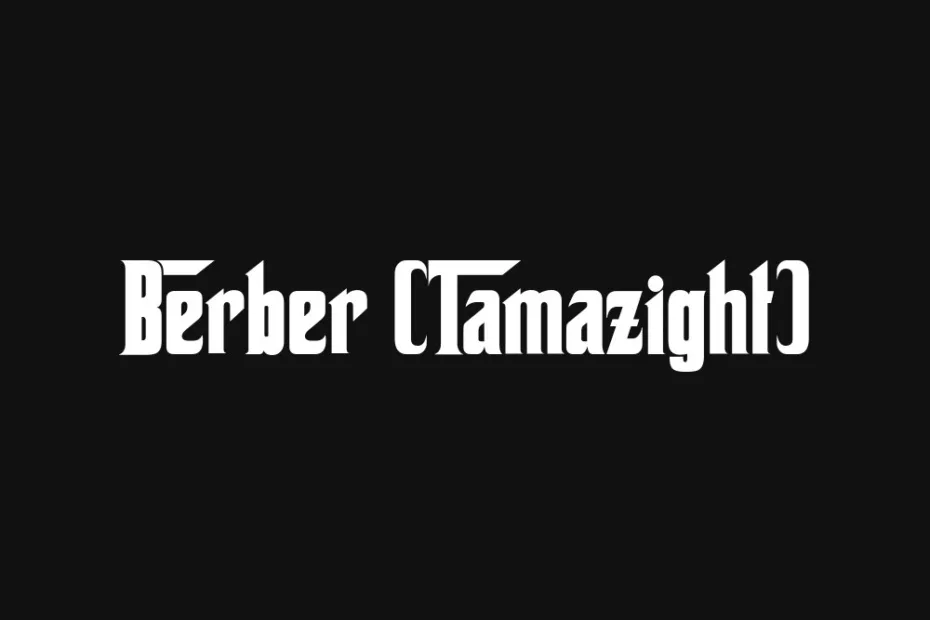 berber-tamazight