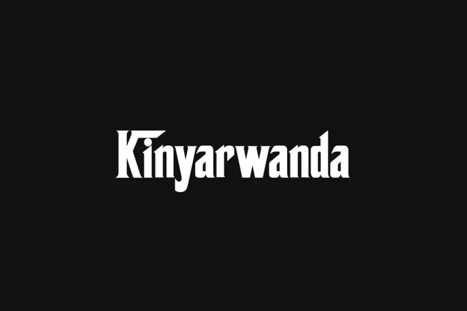 kinyarwanda