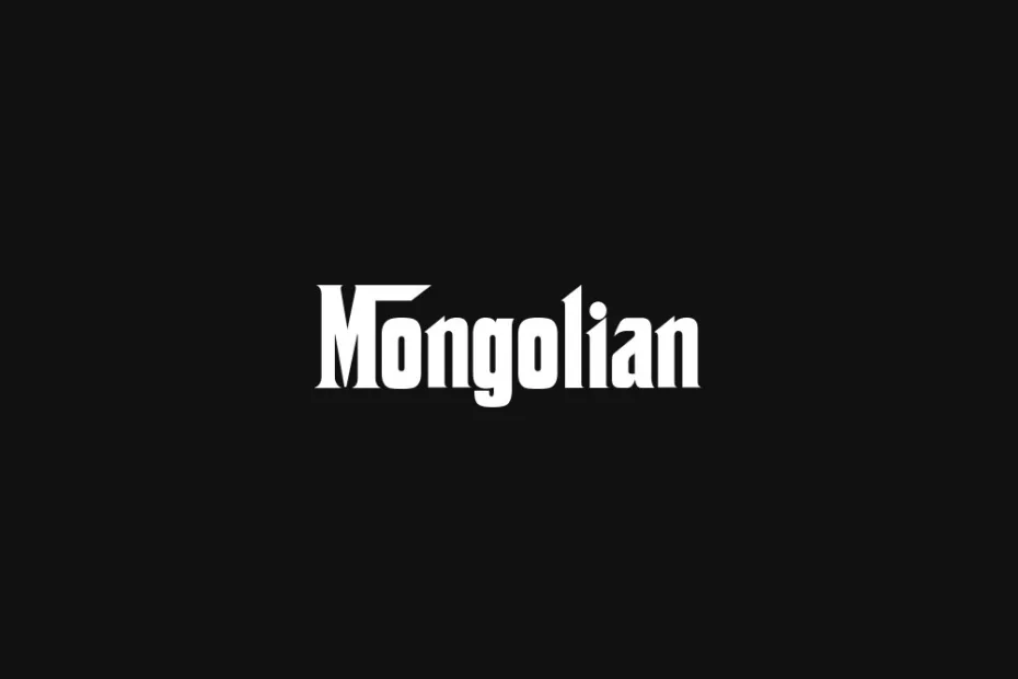 mongolian